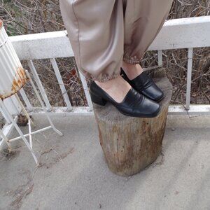 Black Ladies Loafers Made In Brazil